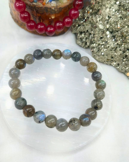 Labradorite Bracelet – Stone of Intuition, Protection & Transformation