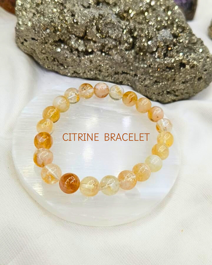 ✨ Citrine Bracelet – Stone of Positivity, Abundance & Joy