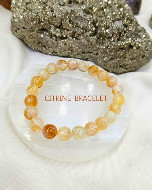 ✨ Citrine Bracelet – Stone of Positivity, Abundance & Joy