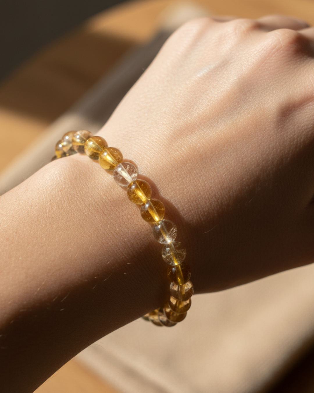 ✨ Citrine Bracelet – Stone of Positivity, Abundance & Joy